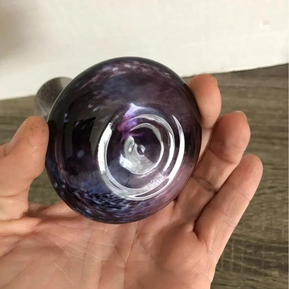 Vintage Caithness  Scotland Glass Vase - Picture 5 of 7